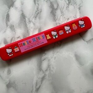 Vintage Sanrio Hello Kitty 1994 chopstick holder - CASE ONLY.